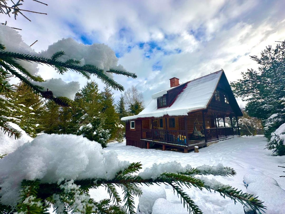 Urocza Chata Z Sauna W Bieszczadzkim Parku Krajobrazowym Bukowiec  Exterior photo