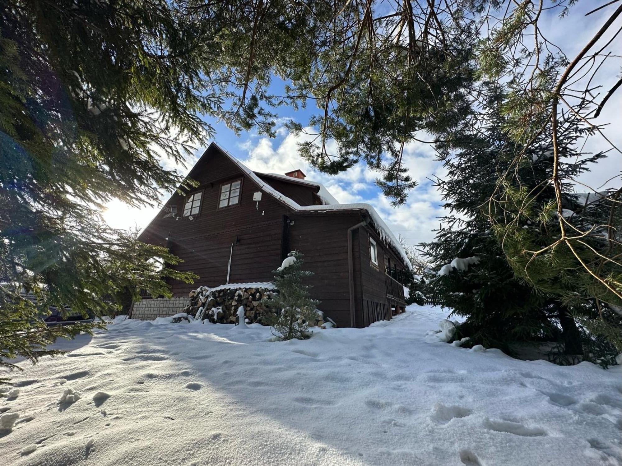 Urocza Chata Z Sauna W Bieszczadzkim Parku Krajobrazowym Bukowiec  Exterior photo